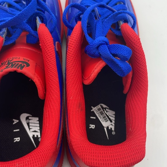 Men’s Nike AF1 ‘07 NBY Red/Blue CT7875-994 USED. Size 9.5 - Picture 11 of 12